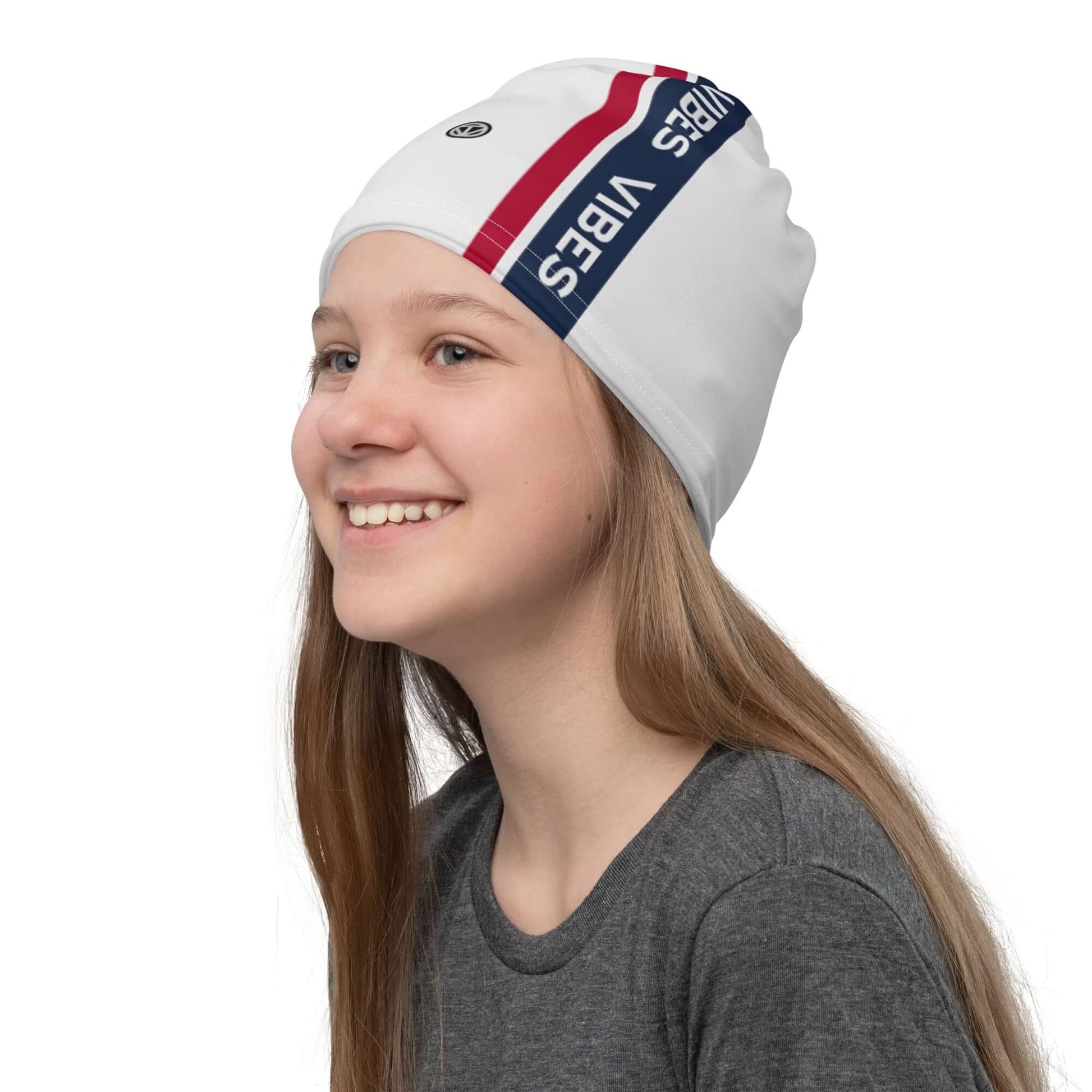 TIME OF VIBES - Bandana VIBES (Grey/Navy/Red) - €26.00