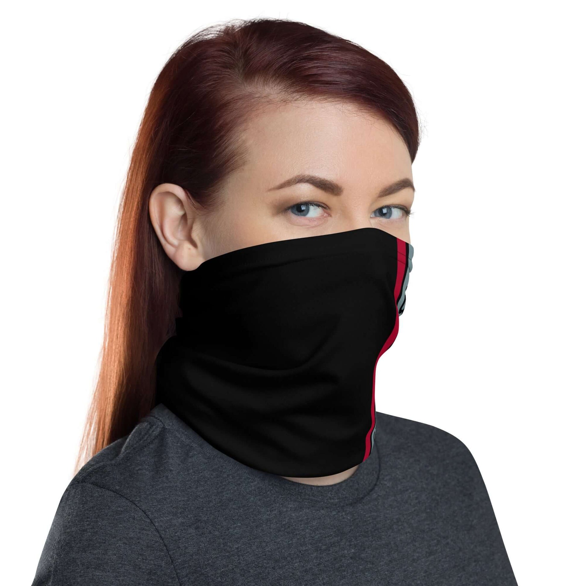 TIME OF VIBES - Bandana VIBES (Black/Gothicblue/Red) - €26.00