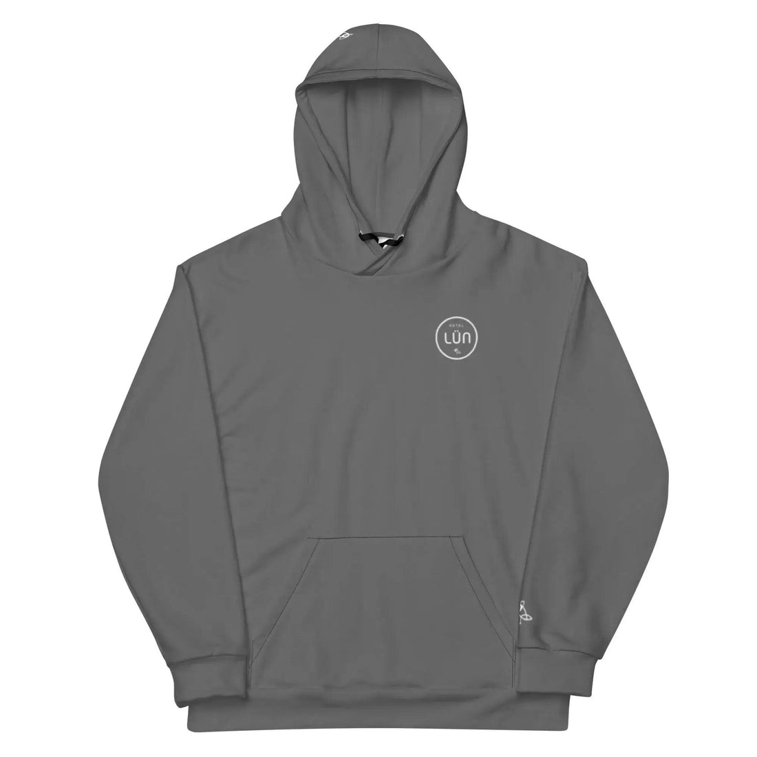 HOTEL LÜN Hoodie (Grau-Grau-Schwarz) - Time Of Vibes