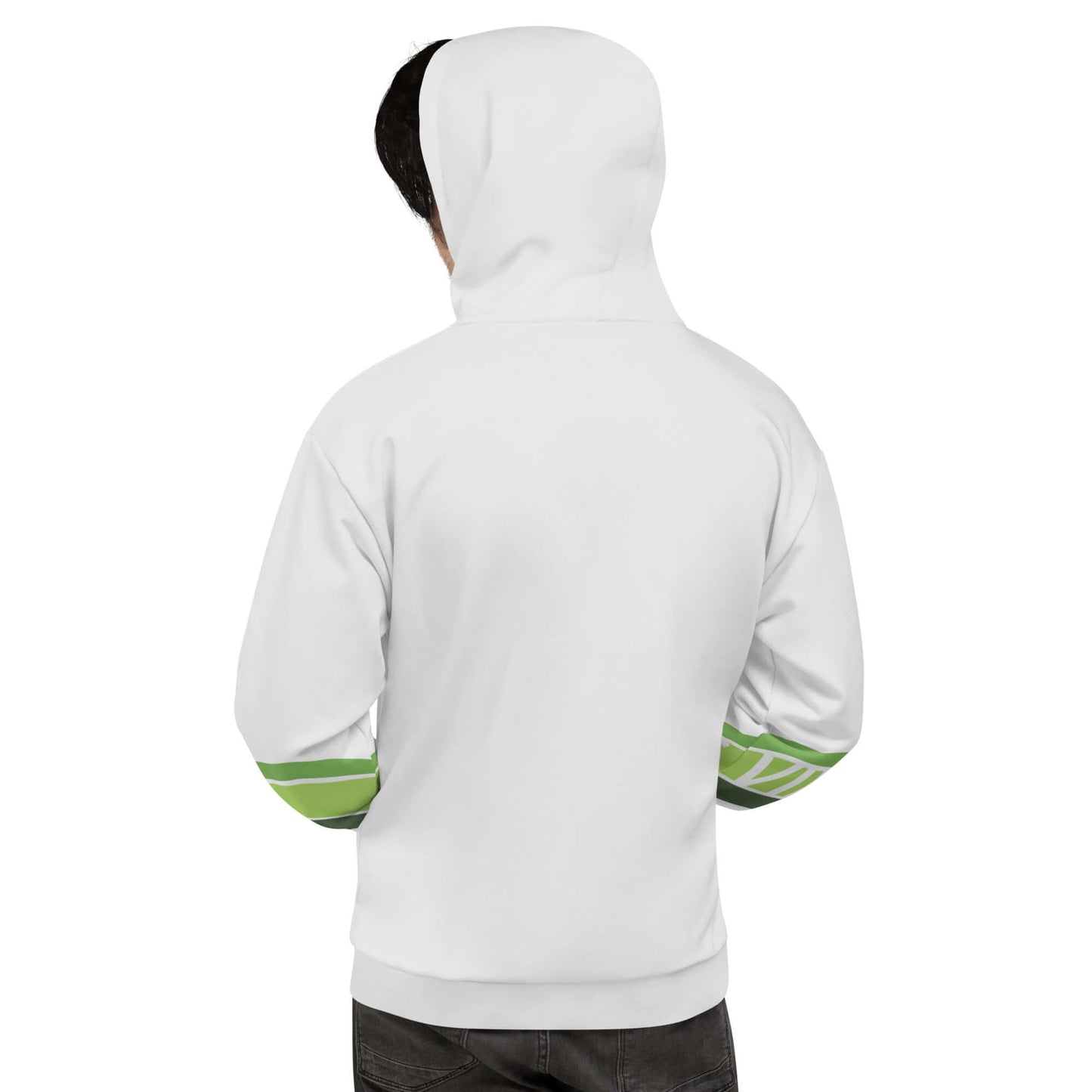 TIME OF VIBES - Premium Hoodie POOL (Whisper/Green) - €99.00