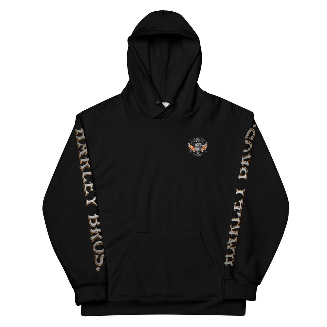 HARLEY BROS Premium Kapuzenpullover 23 Member (Schwarz) - Time Of Vibes