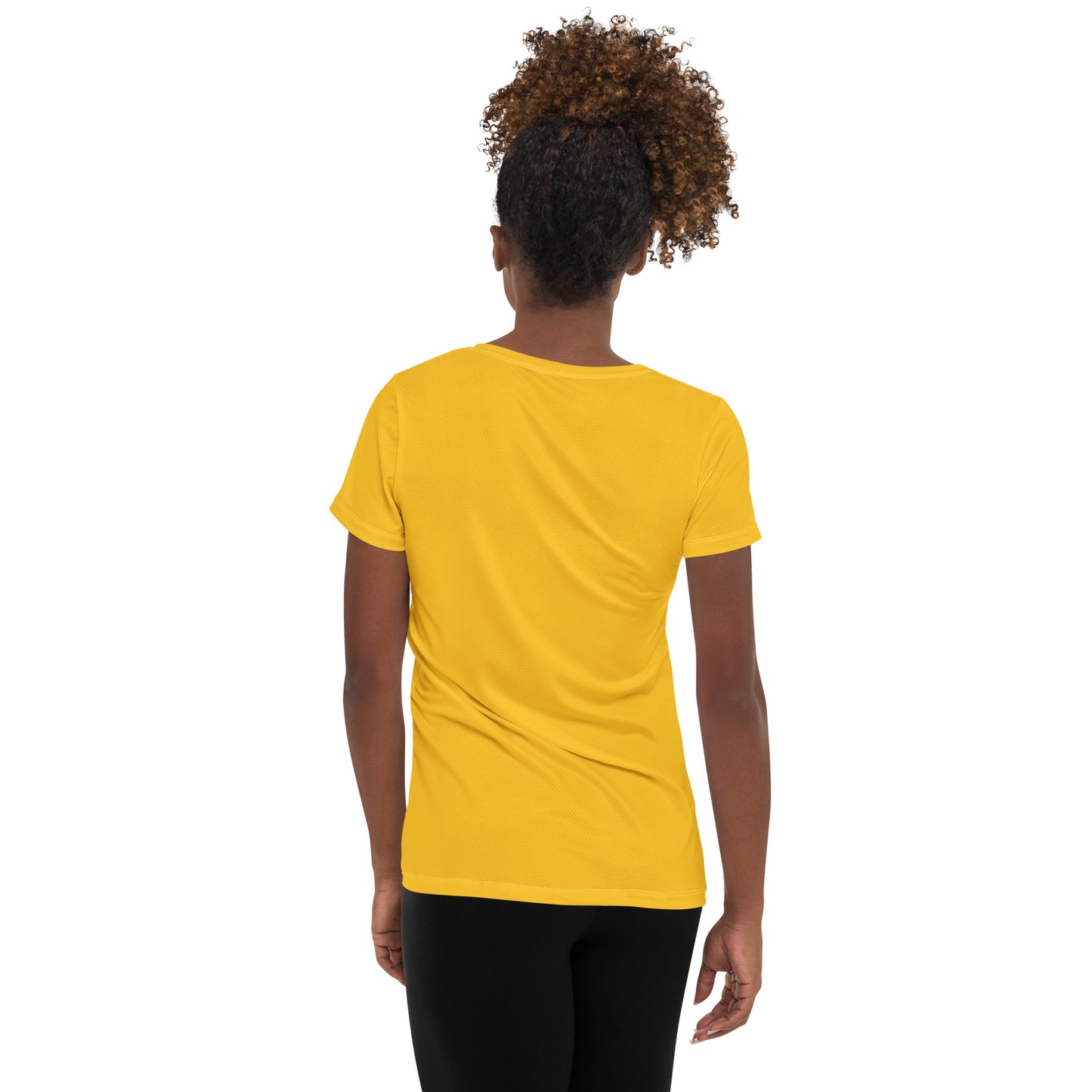 TIME OF VIBES - Women's Athletic T-shirt VIBES (Yellow) - €45.00