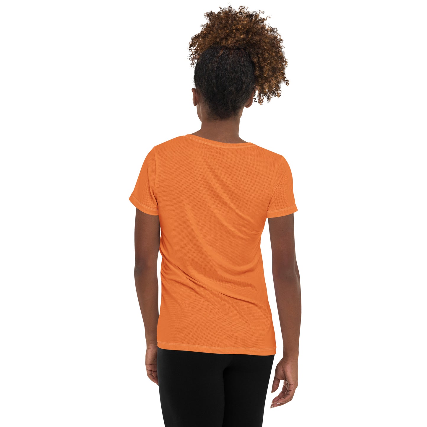 TIME OF VIBES - Women's Athletic T-shirt VIBES (Orange) - €45.00