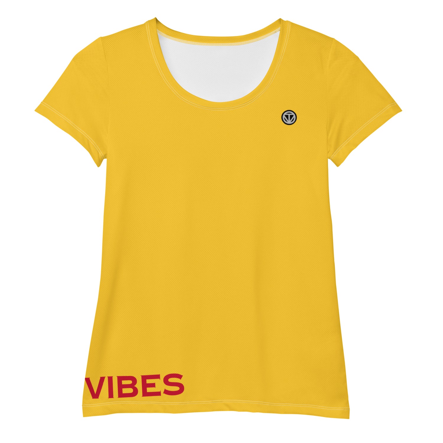 TIME OF VIBES TOV Damen Sport T-Shirt VIBES (Gelb) - €45,00