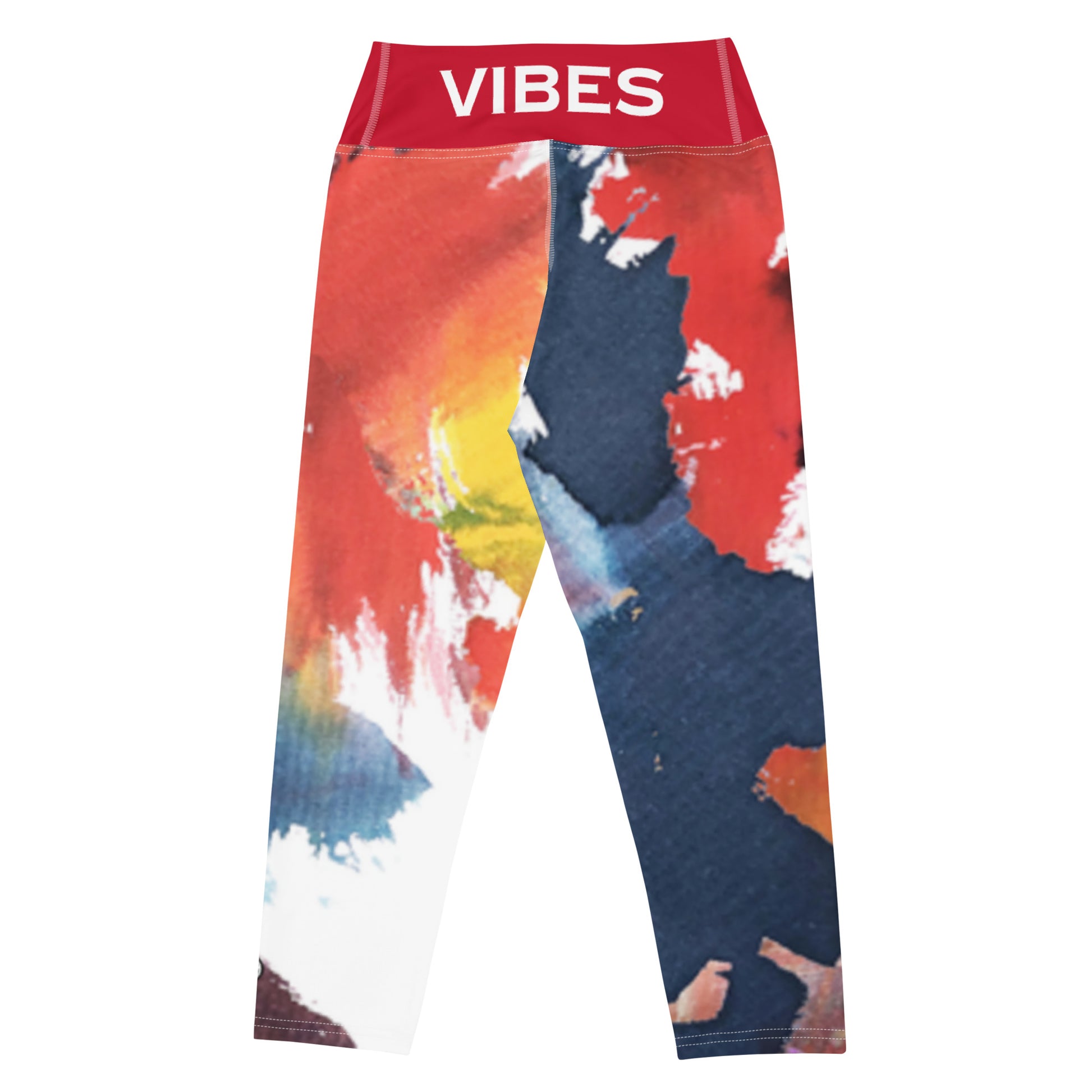 TIME OF VIBES - Yoga Capri Leggings POWER - €49.00
