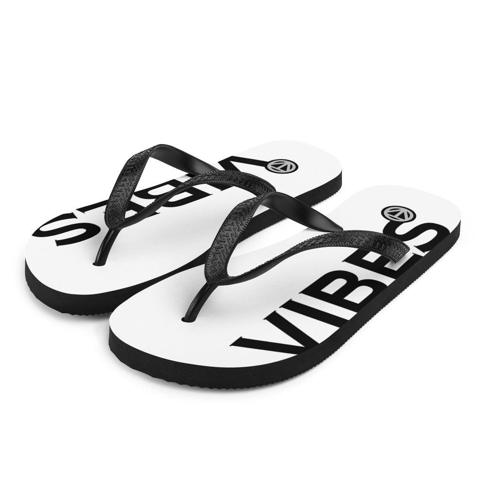 VIBES Flip-Flop (Weiß - Schwarz) - Time Of Vibes