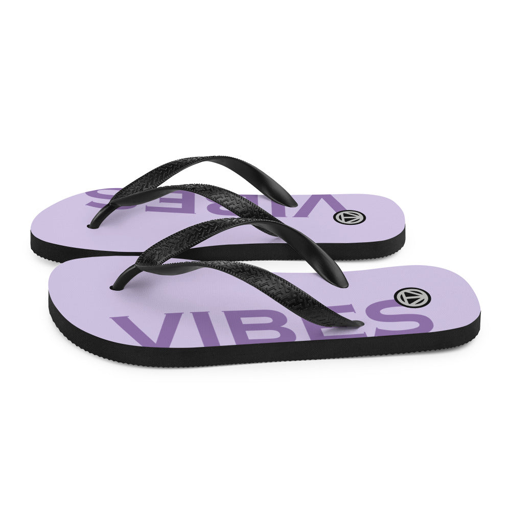 TIME OF VIBES - Flip-Flops VIBES (Purple) - €25.00