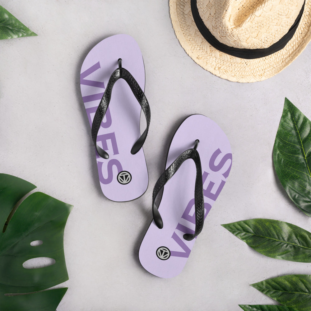 TIME OF VIBES - Flip-Flops VIBES (Purple) - €25.00