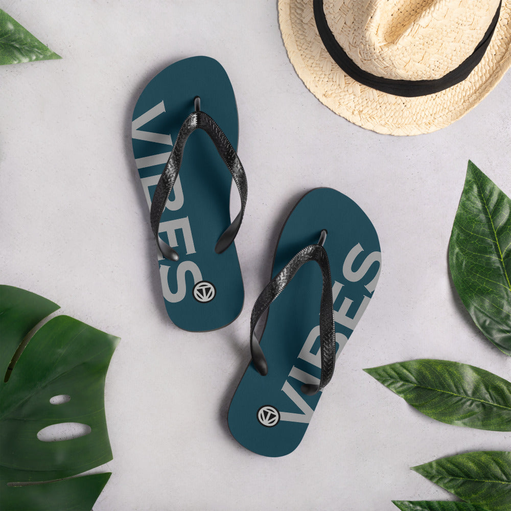 TIME OF VIBES - Flip-Flops VIBES (Blue Whale) - €25.00