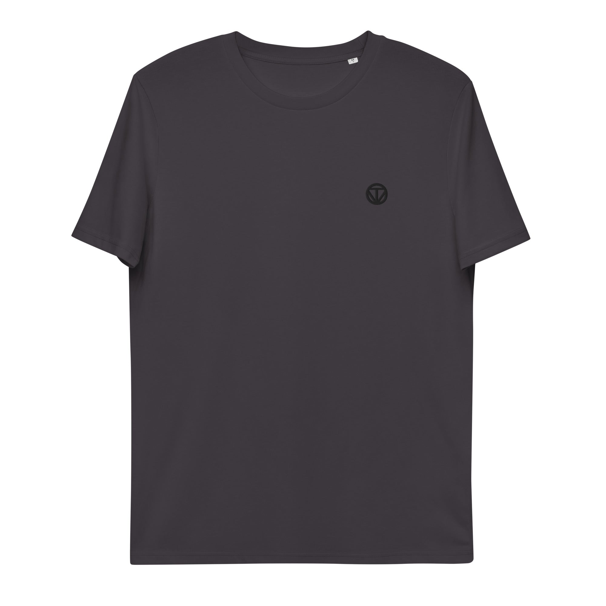 TIME OF VIBES Bio-Baumwoll T-Shirt (Anthrazit-Grau) - €33,50