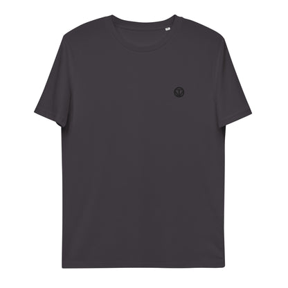 TIME OF VIBES Bio-Baumwoll T-Shirt (Anthrazit-Grau) - €33,50