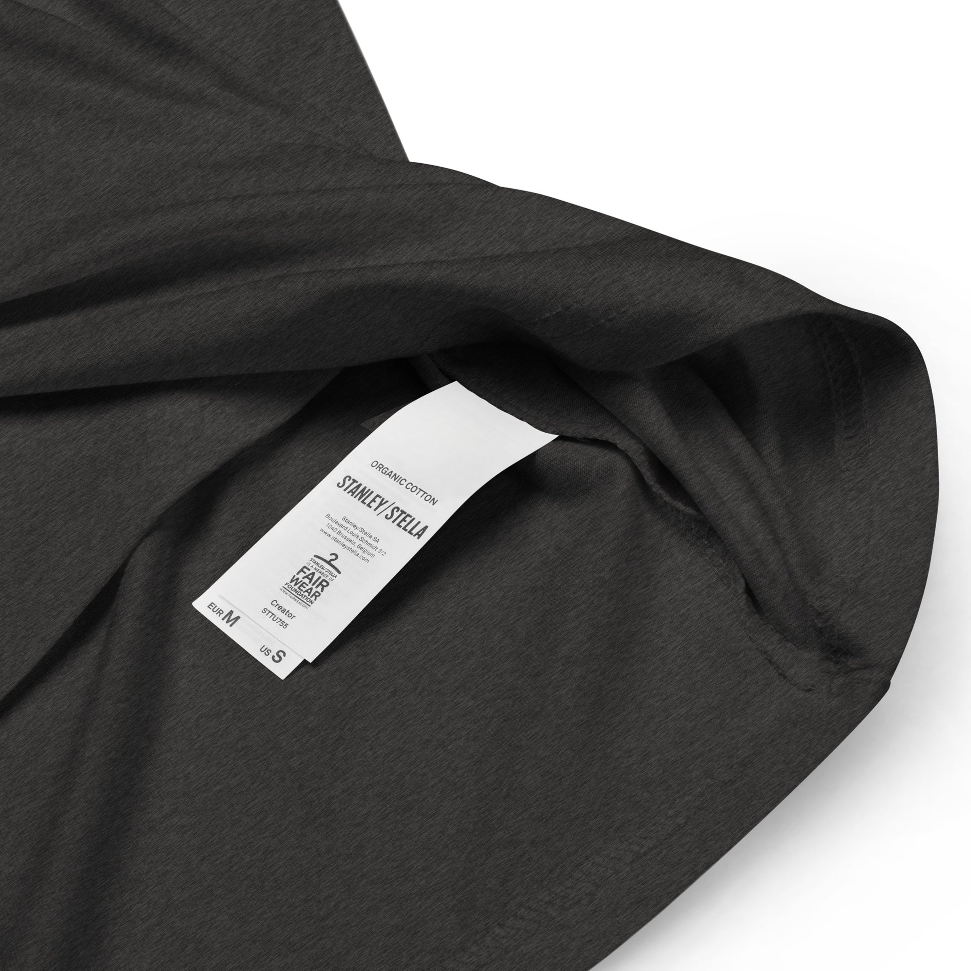 TIME OF VIBES - Organic cotton t-shirt (Dark Grey) - €33.50